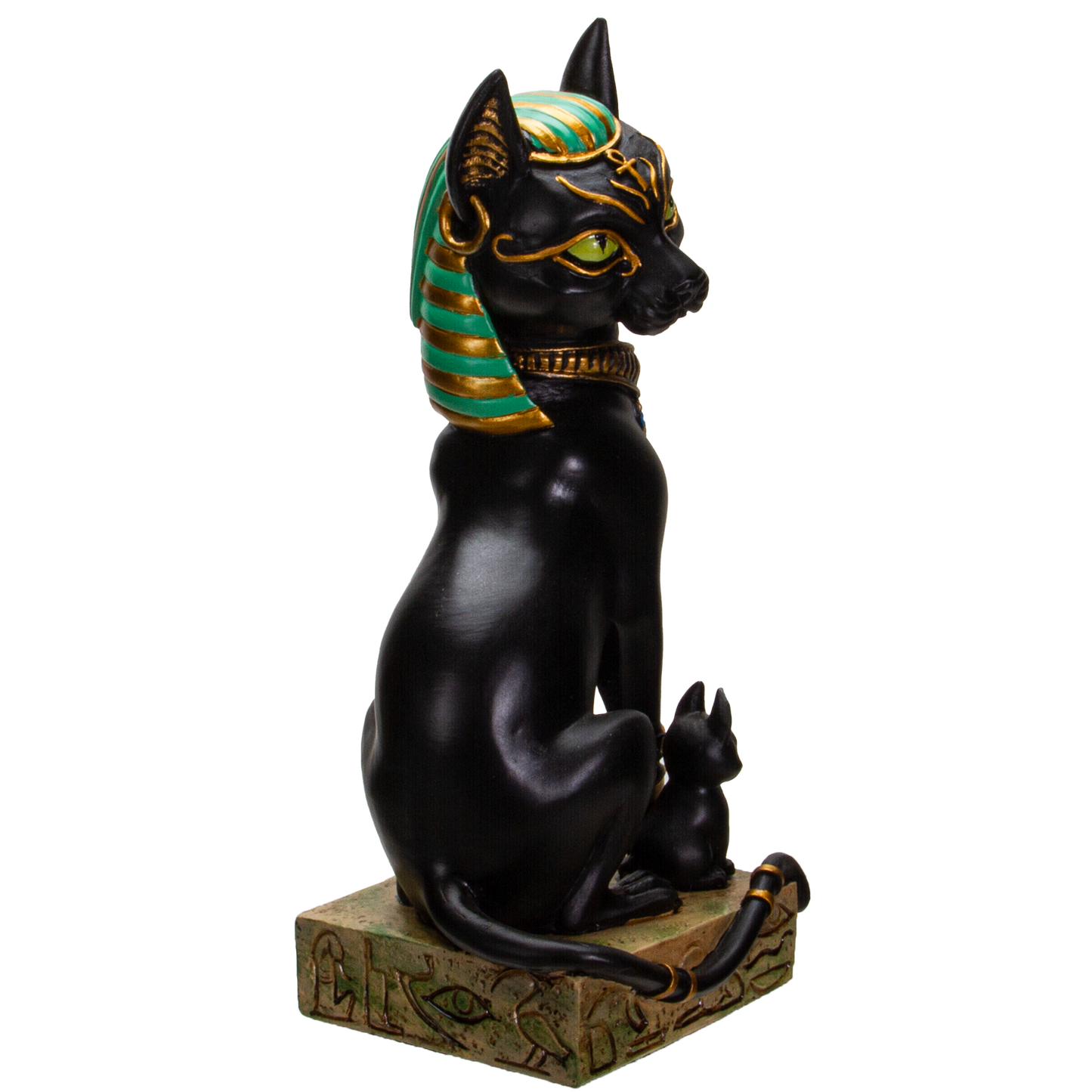 Pacific Giftware Ancient Egyptian Bastet Sitting Pose Resin Figurine