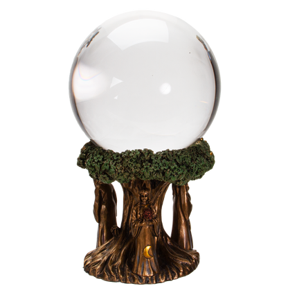 Pacific Giftware Mother Maiden Crone Gazing Glass Ball Resin Figurine