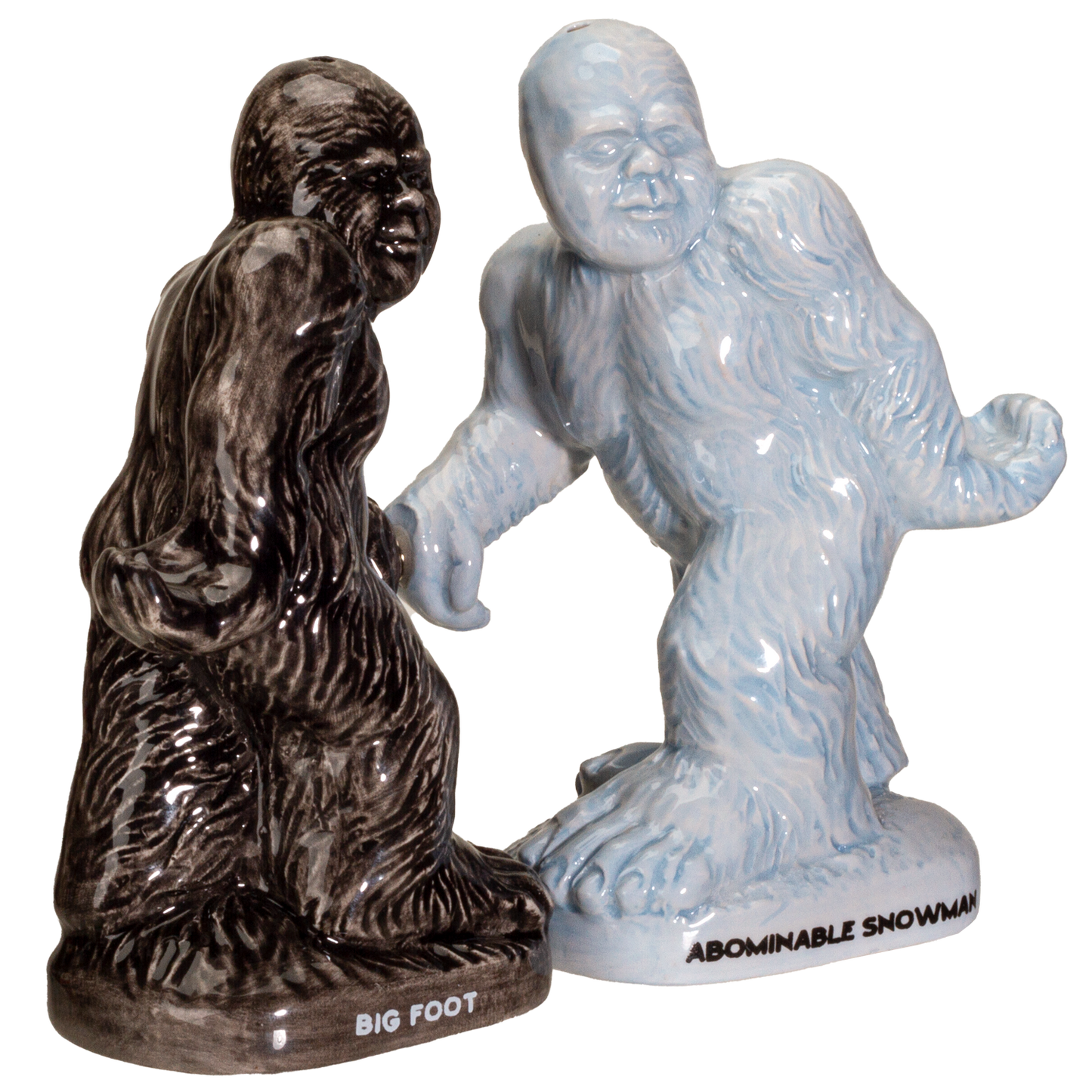 Big Foot Ceramic Salt and Pepper Shakers Set