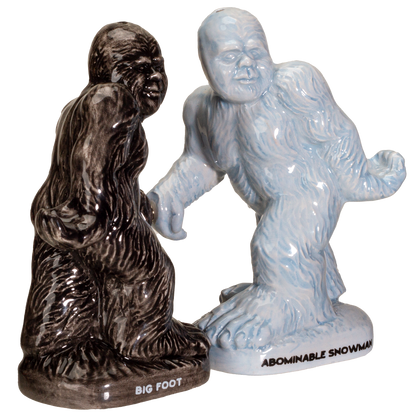 Big Foot Ceramic Salt and Pepper Shakers Set