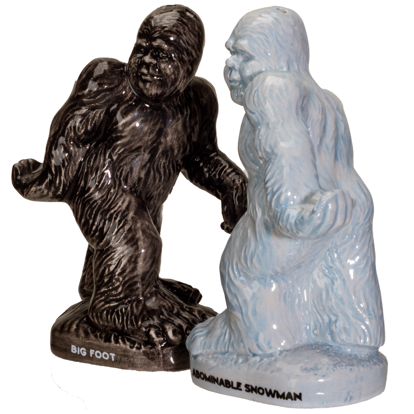 Big Foot Ceramic Salt and Pepper Shakers Set