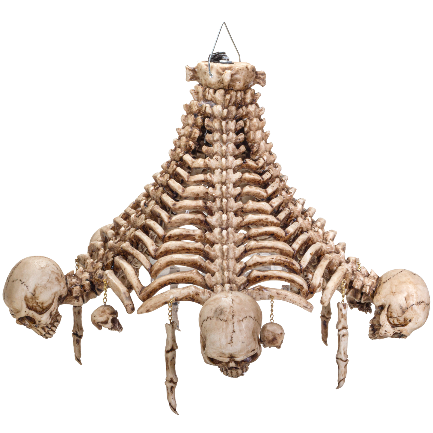 Creeping Down Skeleton Grimm Reaper Chandelier Light Pendant Resin Home Decor