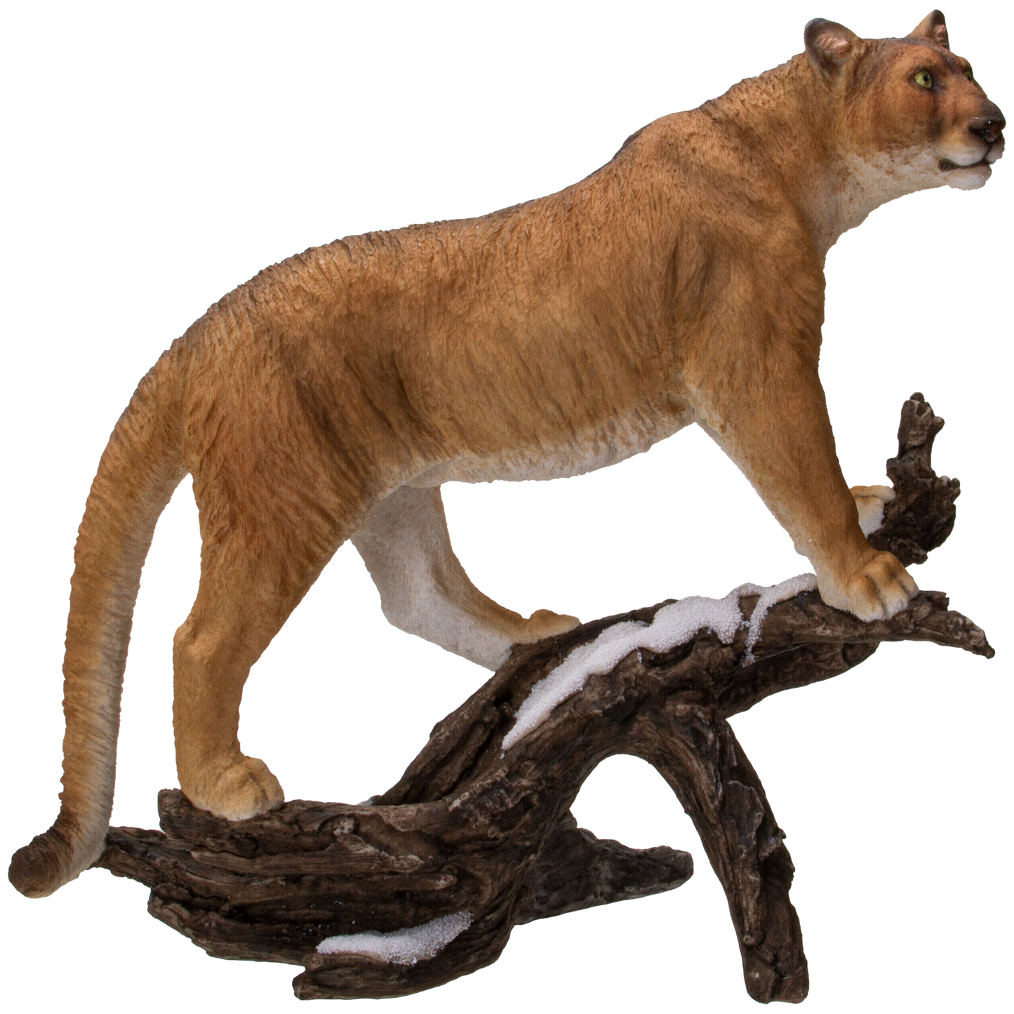 Realistic Cougar Big Cat Resin Figurine Statue