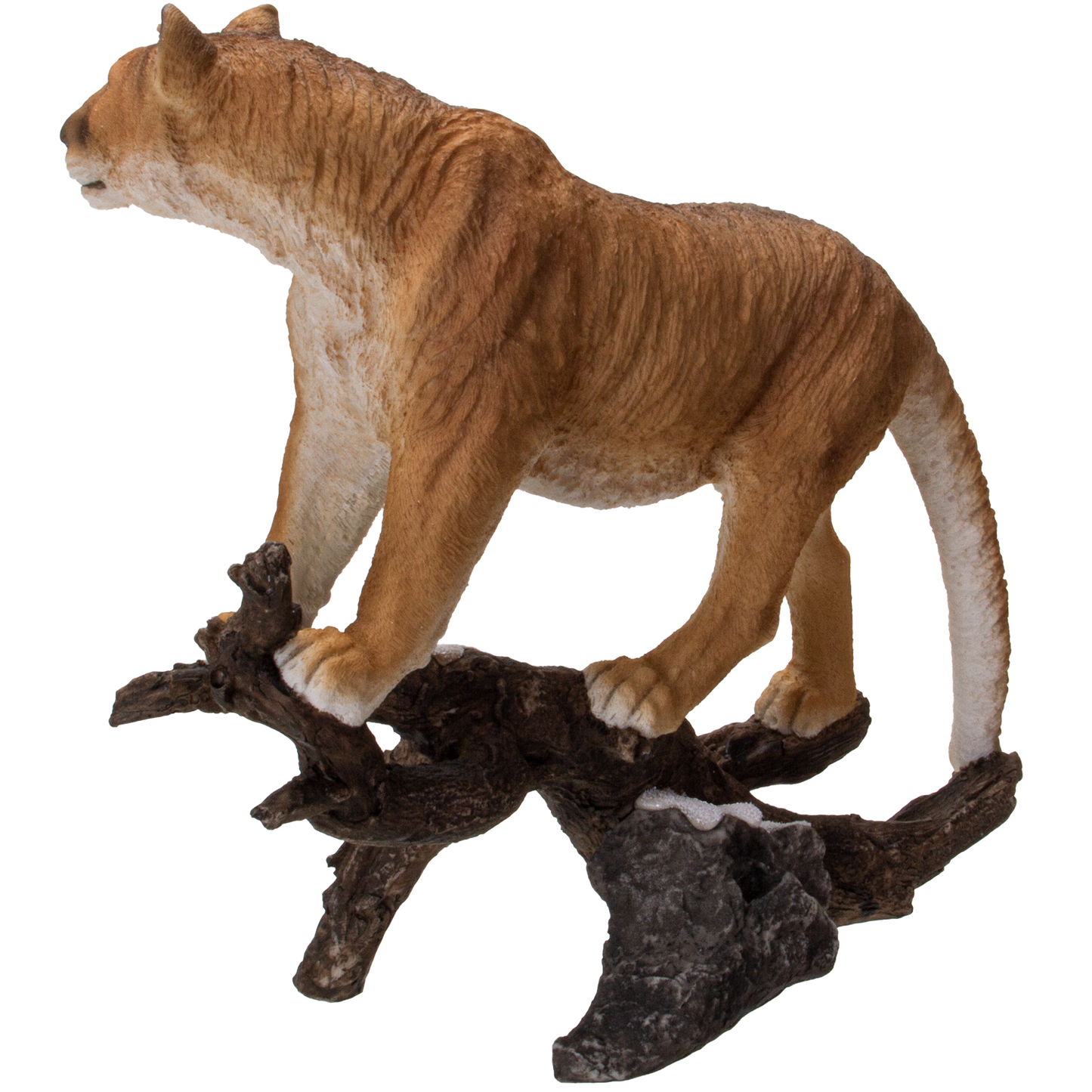 Realistic Cougar Big Cat Resin Figurine Statue