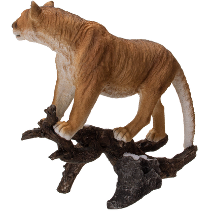 Realistic Cougar Big Cat Resin Figurine Statue