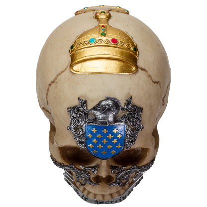 The Knights of the Round Table King Arthur's Knight Skulls Sir Percival Resin Skull Figurine