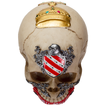 The Knights of the Round Table King Arthur's Knight Skulls Sir Bors Resin Skull Figurine