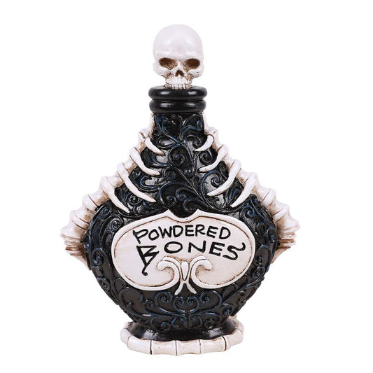 Mysticism Magic Skull Powdered Bones Poison Resin Bottle