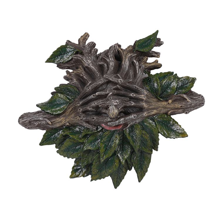 Greenman See, Hear, Speak No Evil Sculpture Wall Plaques Set of 3