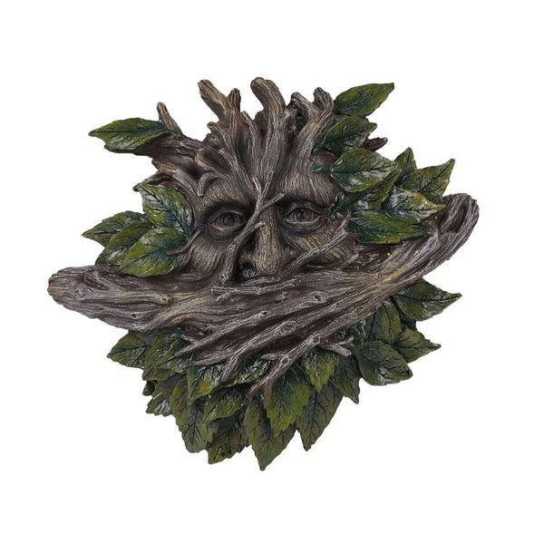 Greenman See, Hear, Speak No Evil Sculpture Wall Plaques Set of 3