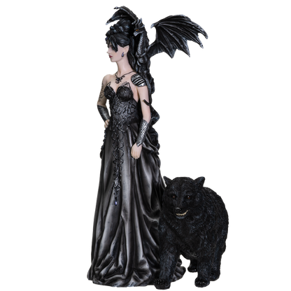 Nene Thomas Collection Mistress of Lycani with Winged Dragon and Bear Resin Figurine Statue