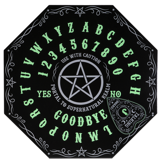 Glow in the Dark Ouija Spirit Board for the Occult Supernatural Trainee