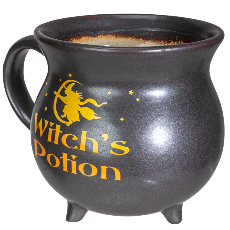 Witch's Potion Cauldron Ceramic Porcelain Mug Bowl