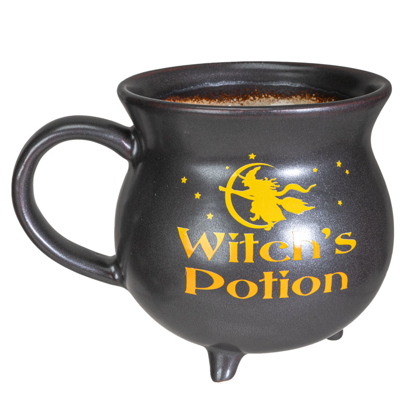 Witch's Potion Cauldron Ceramic Porcelain Mug Bowl