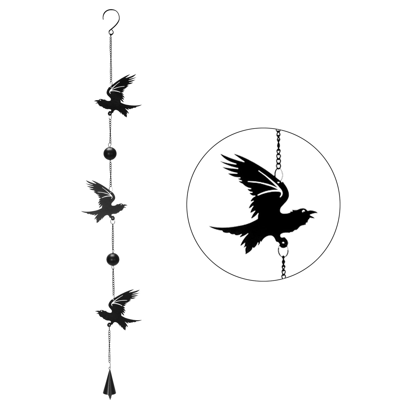 Raven "Poe" Hanging Decoration