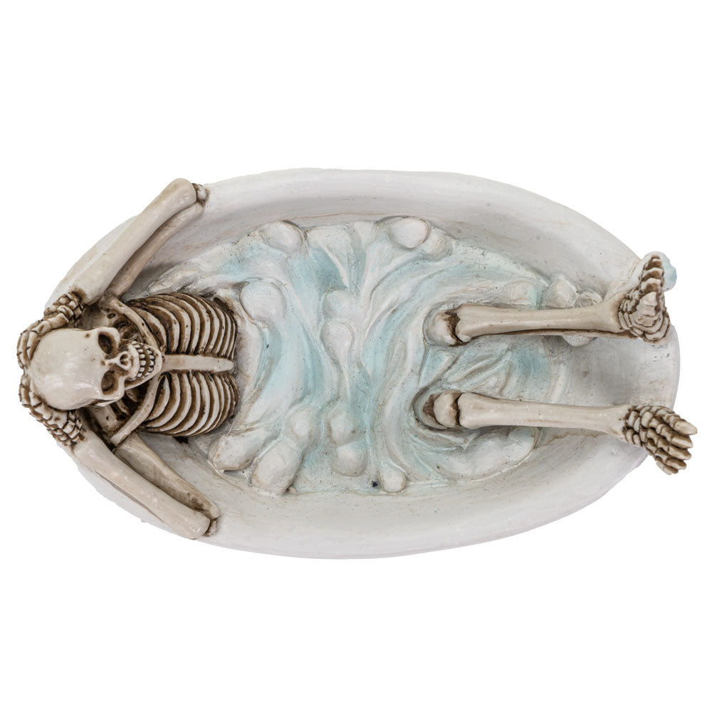 Life after death Skull in the Bath Tub After Life Collection Home Decor Resin Figurine