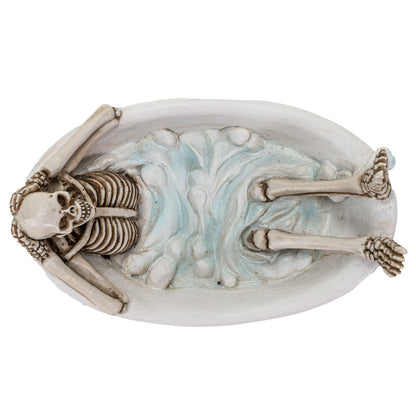 Life after death Skull in the Bath Tub After Life Collection Home Decor Resin Figurine