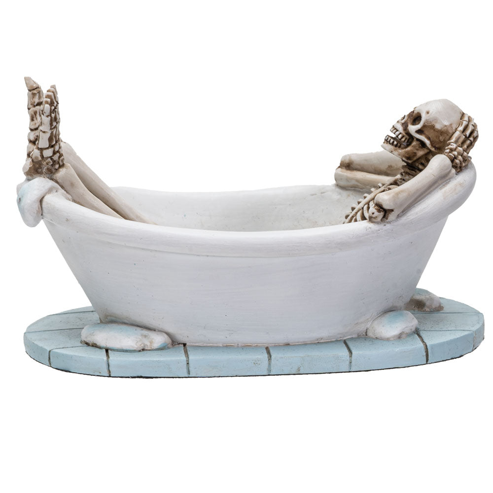 Life after death Skull in the Bath Tub After Life Collection Home Decor Resin Figurine