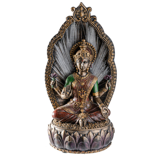 Lakshmi Fiber Optic Statue Home Decor Figurine