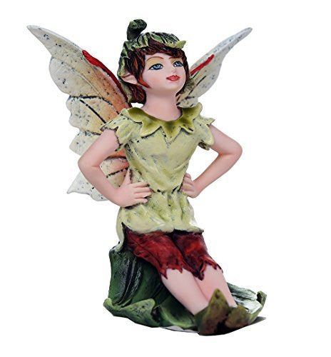 Fairy Garden Flower Boy Fairy Decorative Mini Garden of Enchantment Figurine 3 Inch