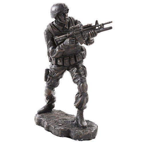 America's Finest Brave Soldier Military Heroes Collectible Figurine