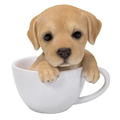 Adorable Teacup Pet Pals Puppy Collectible Figurine 5.75 Inches