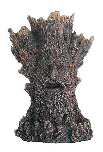 Whispering Forest Mystic Greenman Tree Spirit Backflow Incense Holder