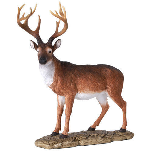 Wild Buck Standing Animal Figurine Collectible Figurine Wildlife Deer