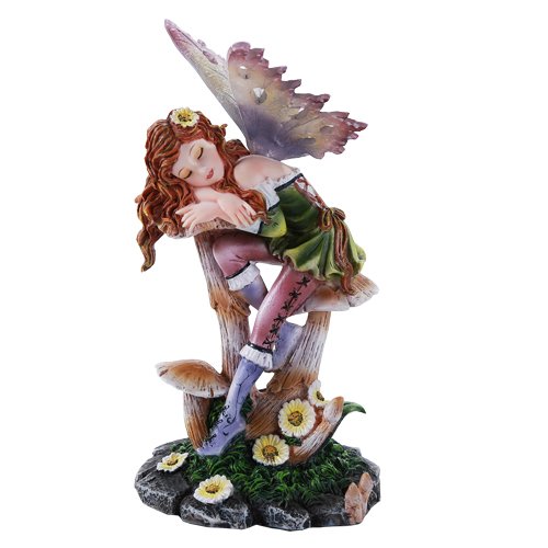 Fairy Garden Toadstool Mushroom Fairy Decorative Mini Garden Figurine