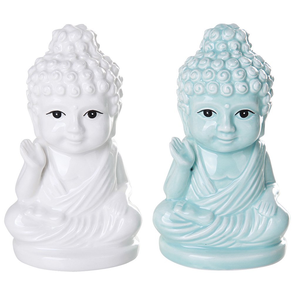 Buddha Lotus Position Salt & Pepper Shaker Set