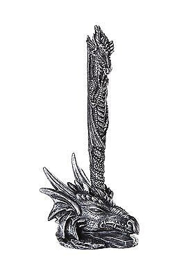 Mystical Sculptural Dragon Pen and Pen Holder Collectible Office Desktop Decor