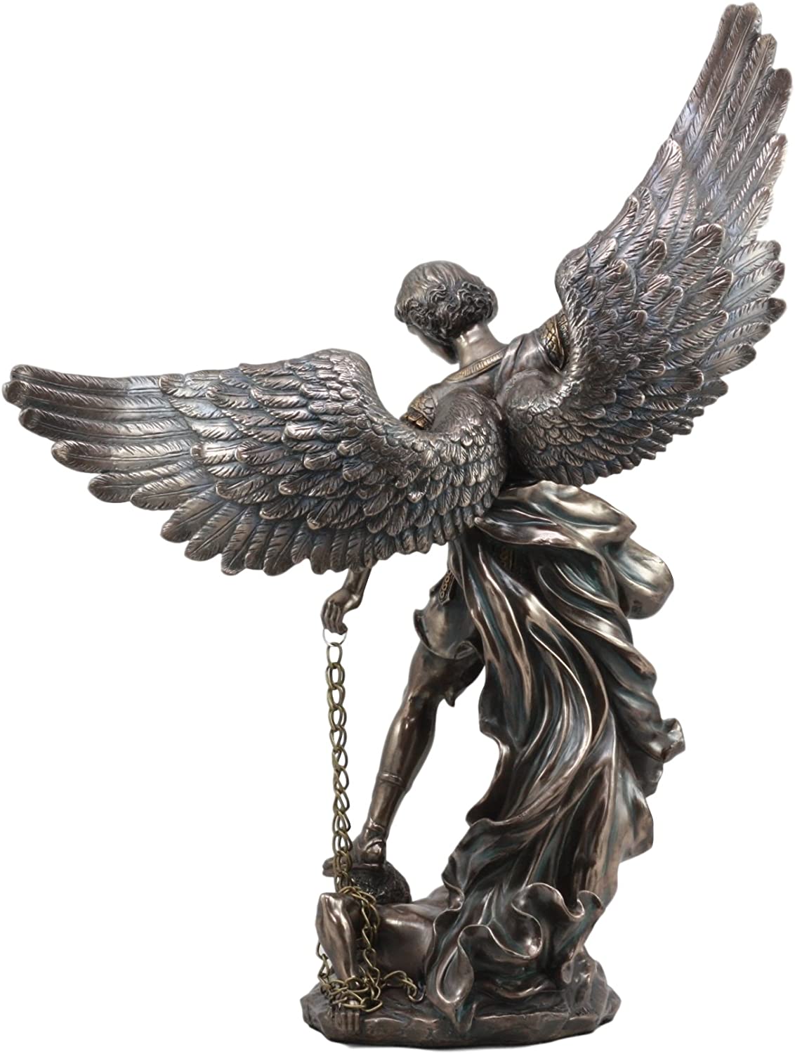 Pacific Giftware Archangel St. Michael Slaying Demon Statue Figurine 20 Inch