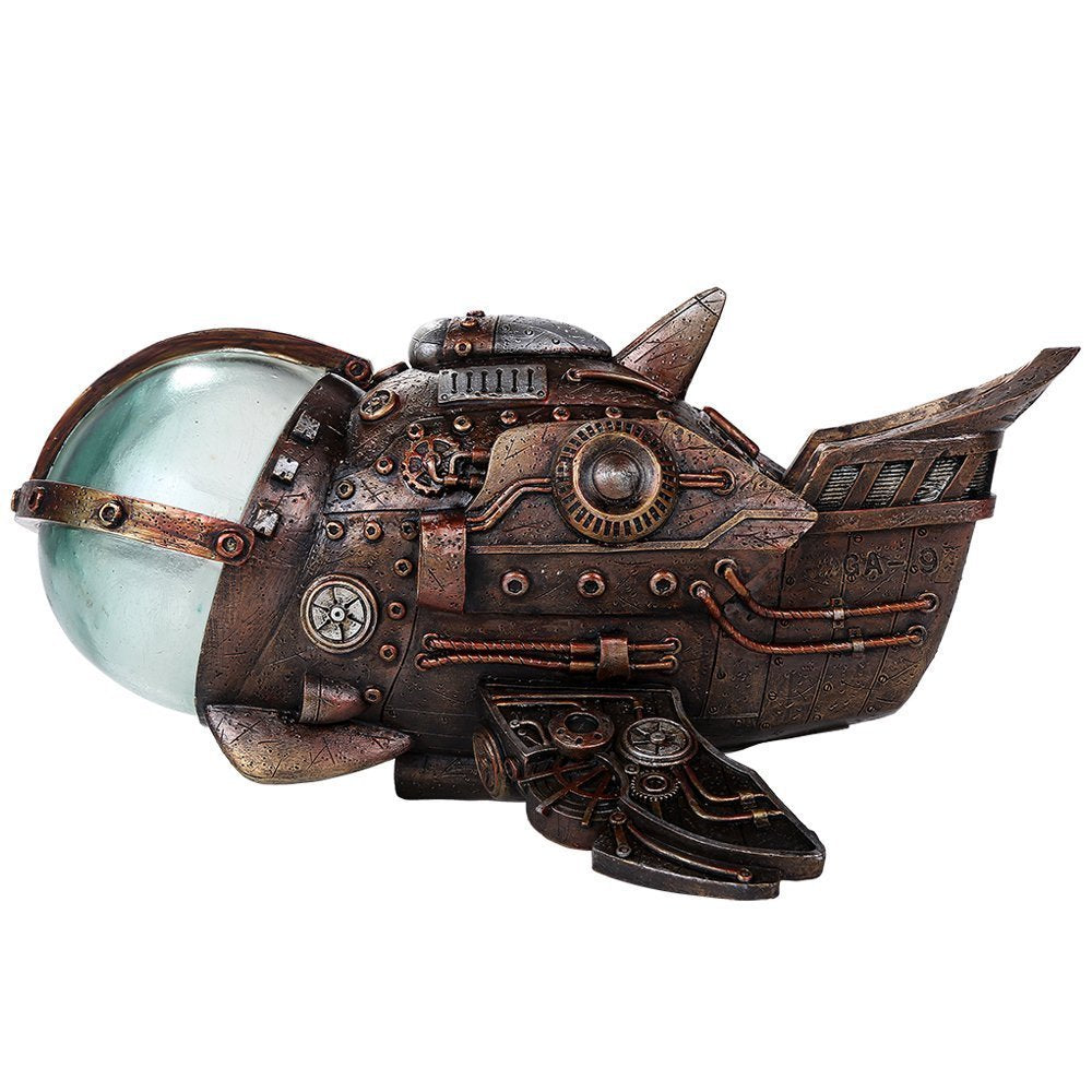 Steampunk Universe Space Exploration Spaceship Collectible Color Changing LED