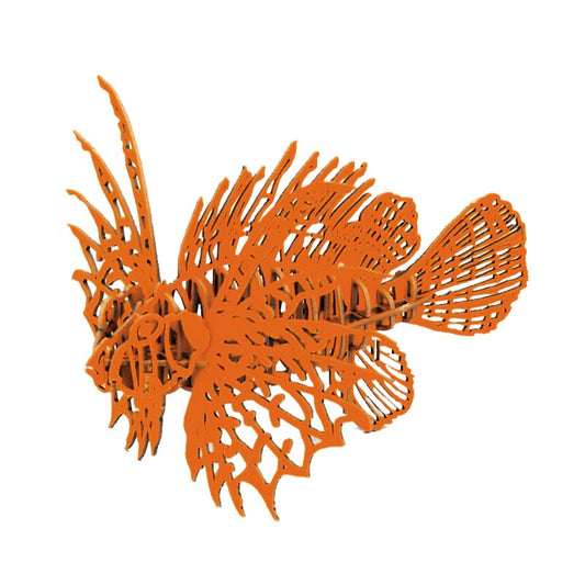 Japanese Art of Paper Craft Rosy Rockfish Premium 3D Paper Puzzle Educational Model Kit Challenge Gift Made in Japan