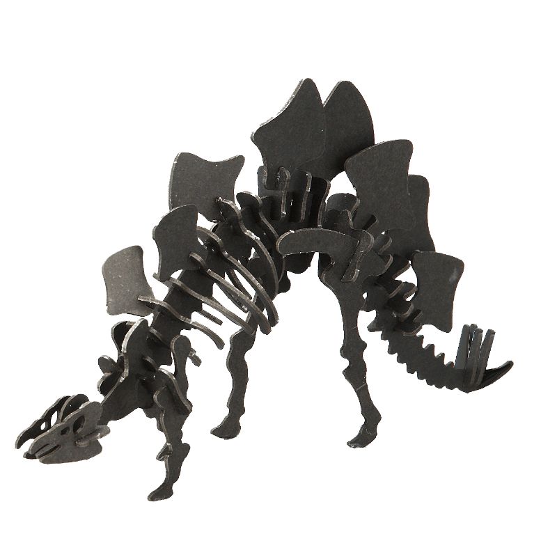 Japanese Art of Paper Craft Winged Dinosaur Stegosaurus Premium 3D Paper Puzzle Educational Model Kit Challenge Gift Made in Japan