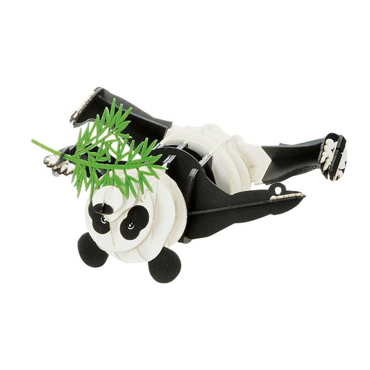 Japanese Art of Paper Craft Playful China Panda Premium 3D Paper Puzzle Educational Model Kit Challenge Gift Made in Japan