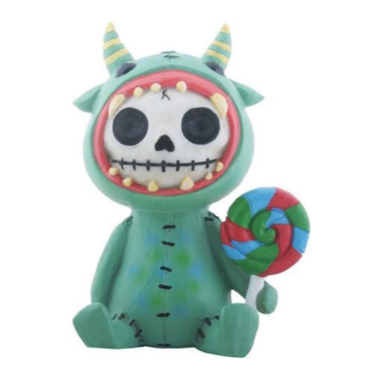 Furry Bone "Little Green Monster Mogu" Collectible Figurine