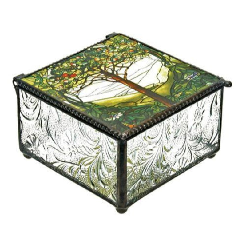 Tiffany Tree of Life Trinket Box