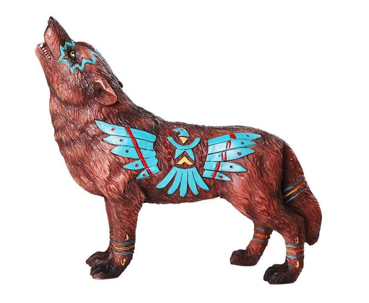 The Wolf Spirit Collection Eagle Wolf Spirit Collectible Figurine