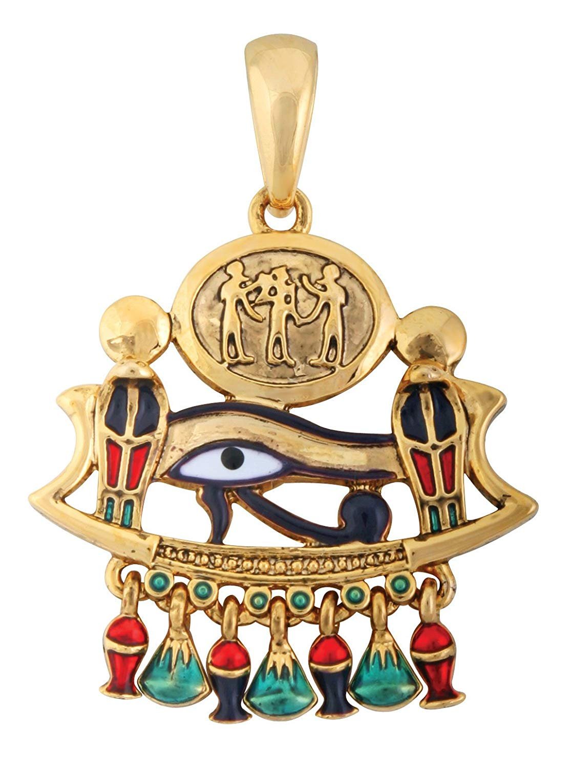 YTC Summit Egyptian Eye of Horus God Pendant Jewelry Accessory Egypt Necklace Art