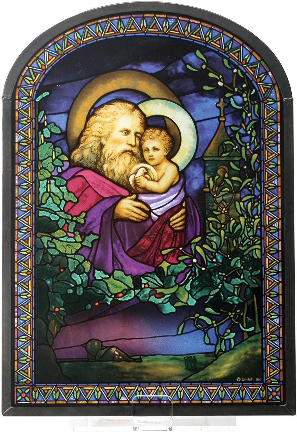 YTC Tiffany Christman Eve Stained Glass