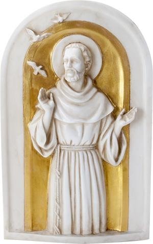 SUMMIT COLLECTION Classic Inspirations Saint Francis Christian Home Decor Wall Plaque