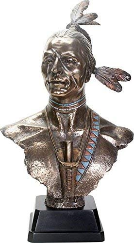 SUMMIT COLLECTION 8742 Indian Bust Statue