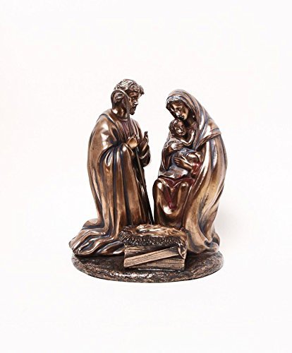 7.75 Inch Nativity Family Orthodox Religious Resin Statue Figurine