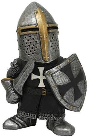 Pacific Giftware PT Medieval Times Crusader Helmet Knight Small Collectible Figurine