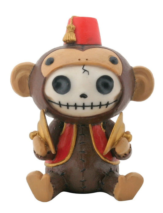 SUMMIT COLLECTION Furrybones Fez Munky Signature Skeleton in Monkey Costume...