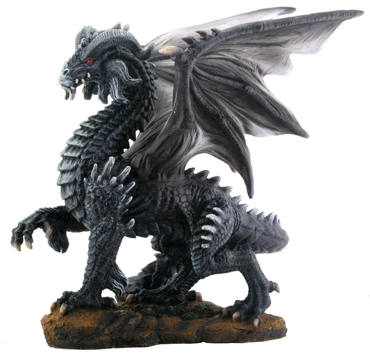 Dark Dragon Figurine Display