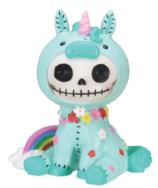 Unie Unicorn Furry Bones Figurine Display