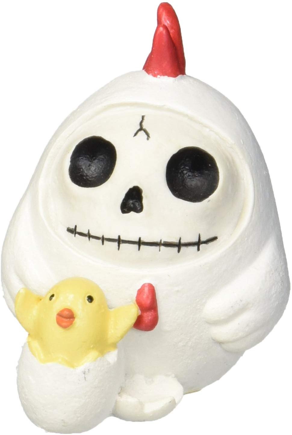 Furrybones Nugget Signature Skeleton in Chicken Costume with Hatchin' Chick