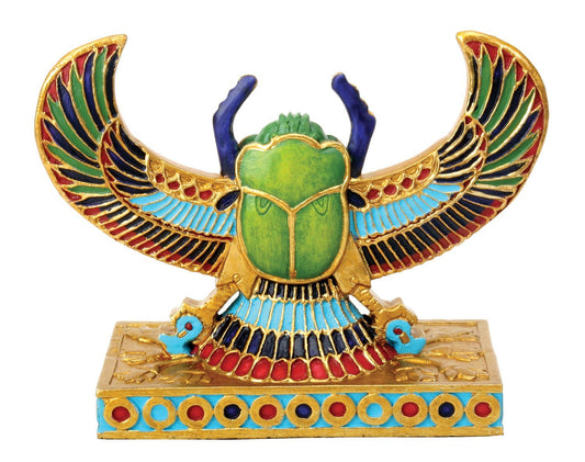 YTC Egyptian Winged Scarab - Collectible Figurine Statue Sculpture Egypt